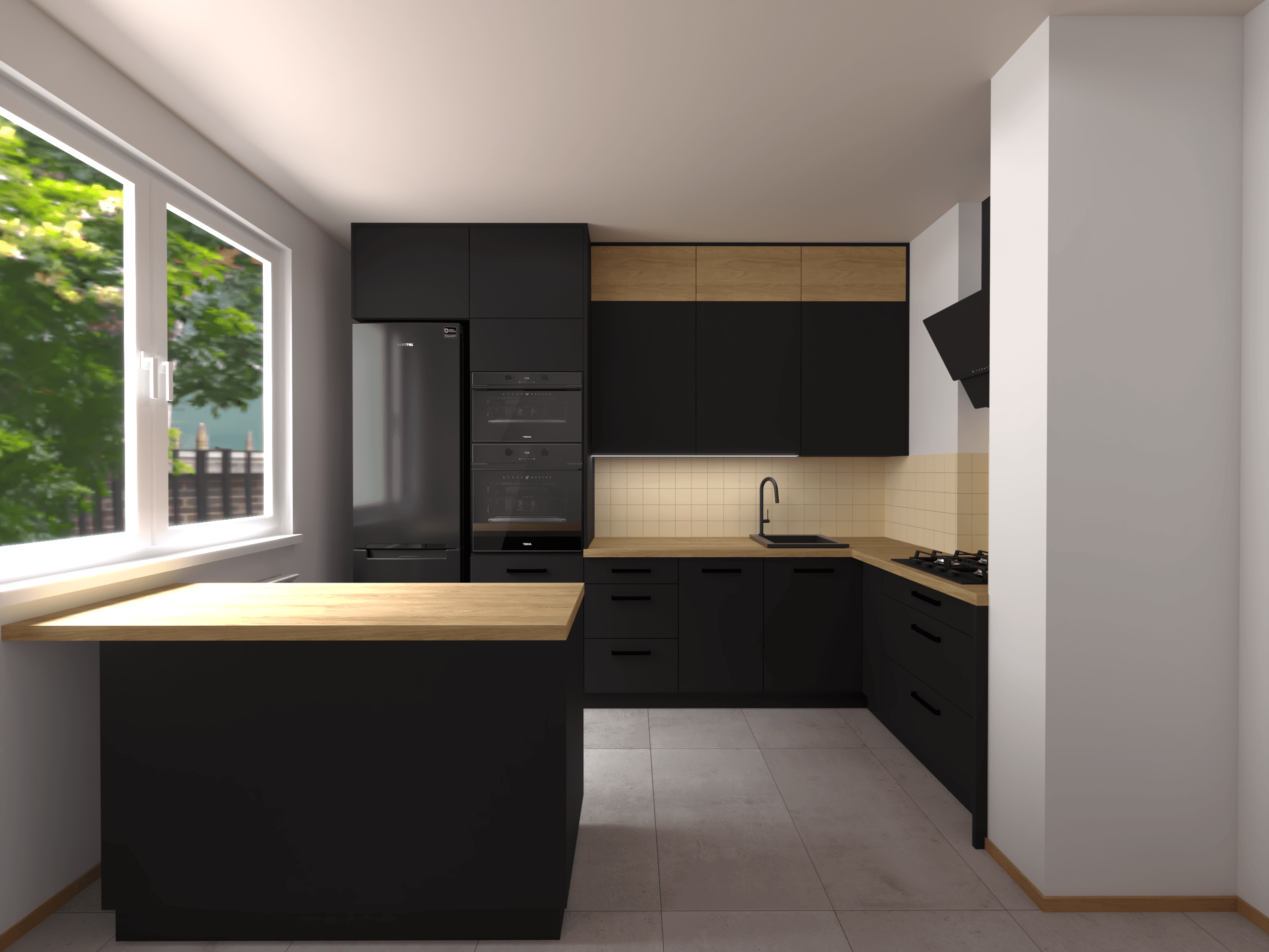 Kitchen "Contrast" - photo 2